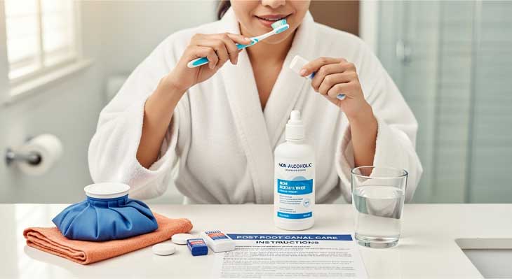 مراقبت های پس از درمان ریشه