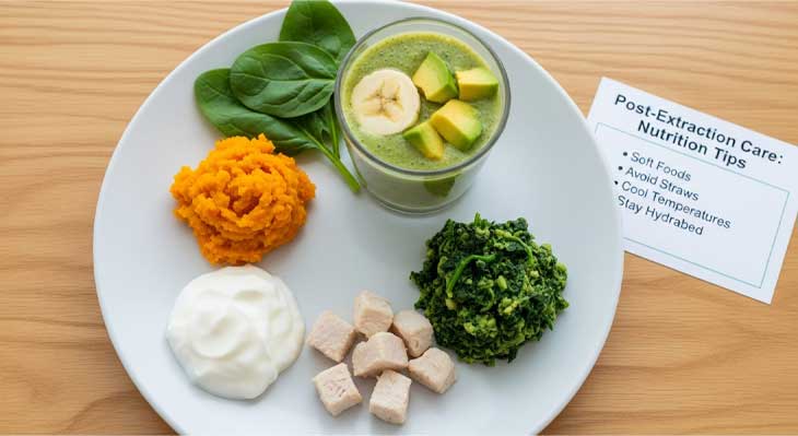 مراقبت های بعد از کشیدن دندان