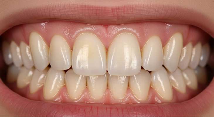 چرا کامپوزیت دندان زرد میشود؟