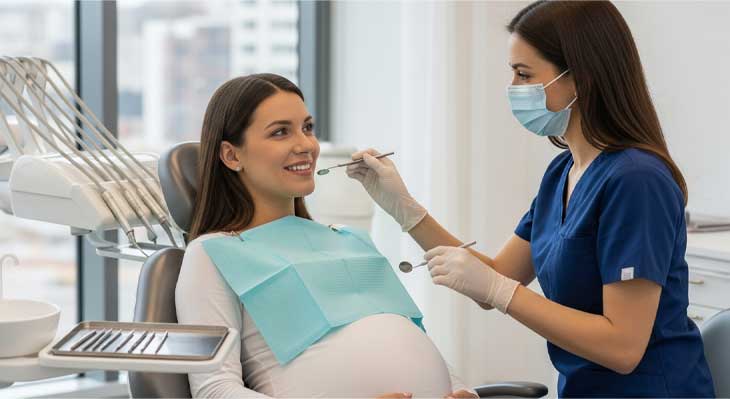 مراقبت دندان در دوران بارداری
