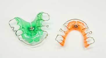 ارتودنسی-متحرک-پلاک-ساده