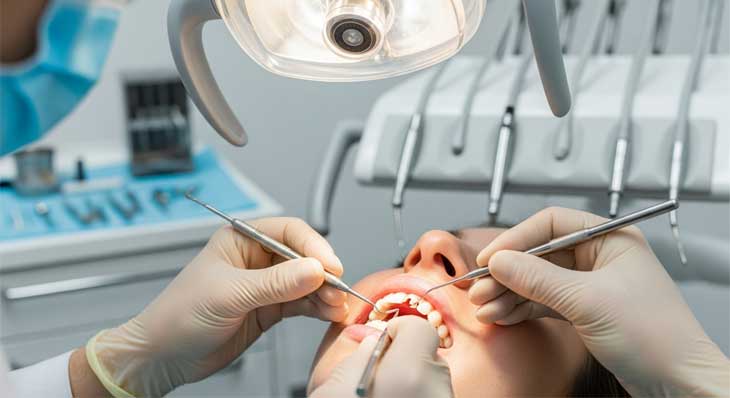 ترمیم دندان شکسته