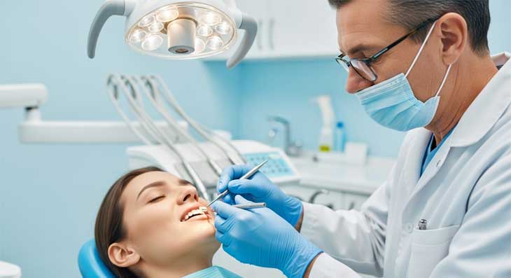 علت افتادن روکش دندان