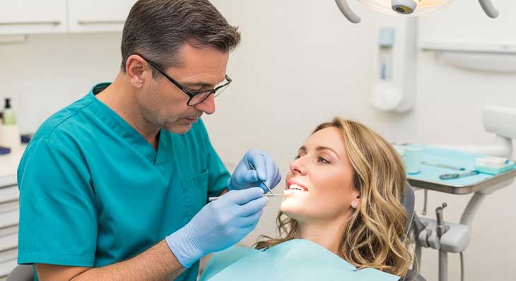 علت افتادن روکش دندان