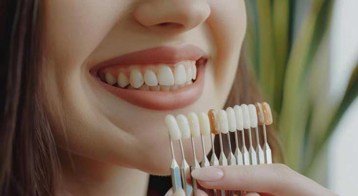 رنگ لمینت دندان