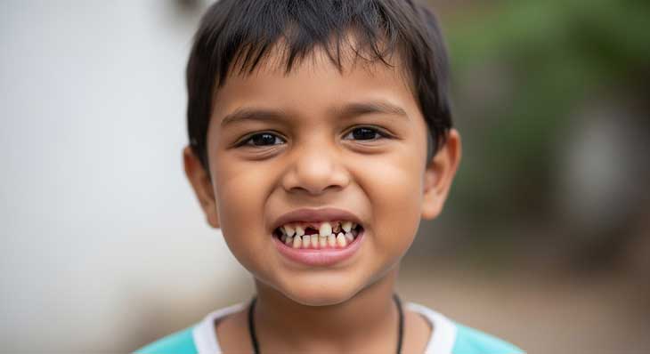 پوسیدگی دندان شیری کودکان