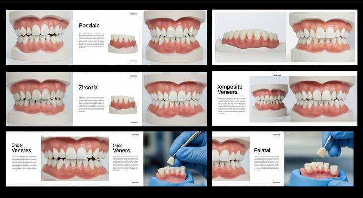 انواع ونیر دندان