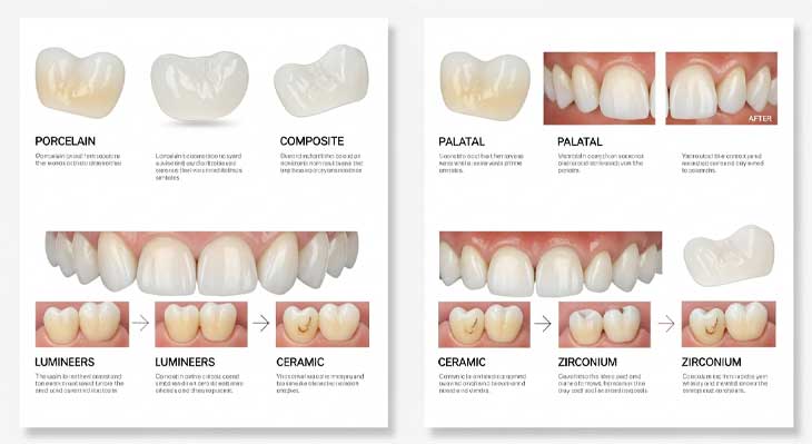 انواع ونیر دندان