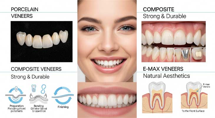 انواع ونیر دندان