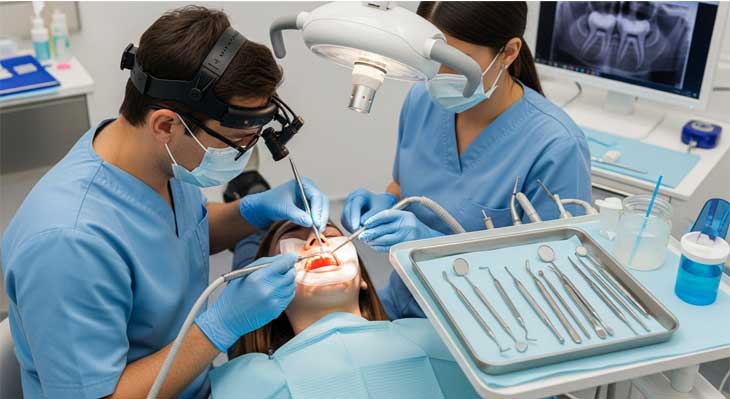 جراحی ریشه دندان