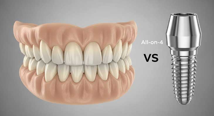فرق اوردنچر با ایمپلنت