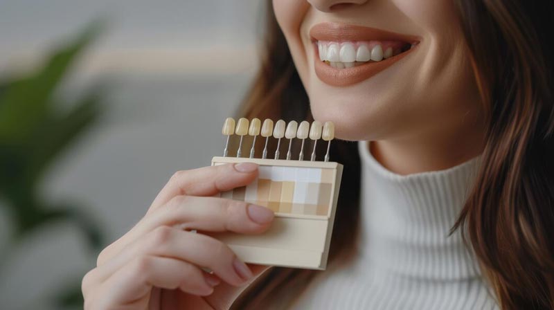 رنگ لمینت دندان گروه a