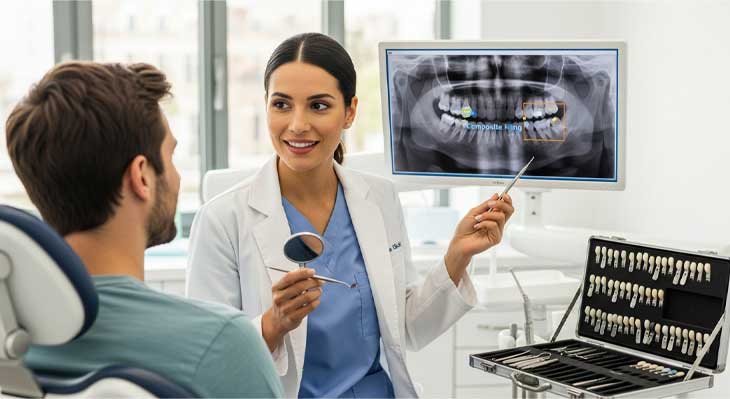 مشاوره کامپوزیت دندان