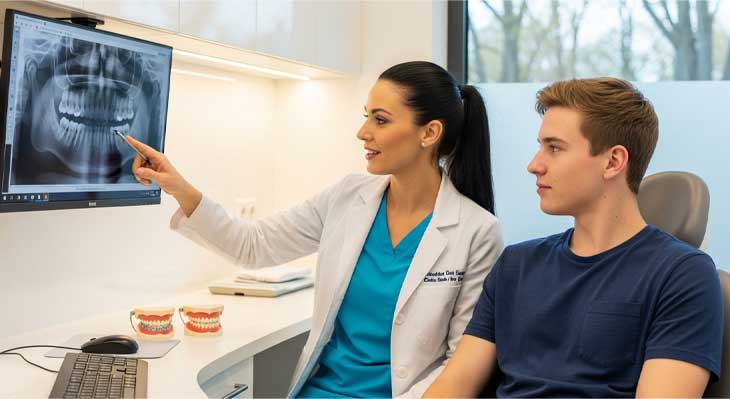 مشاوره ارتودنسی دندان