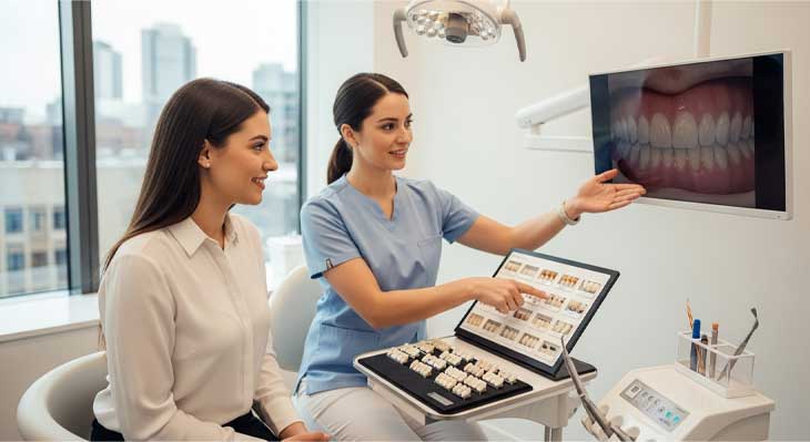 مشاوره لمینت دندان