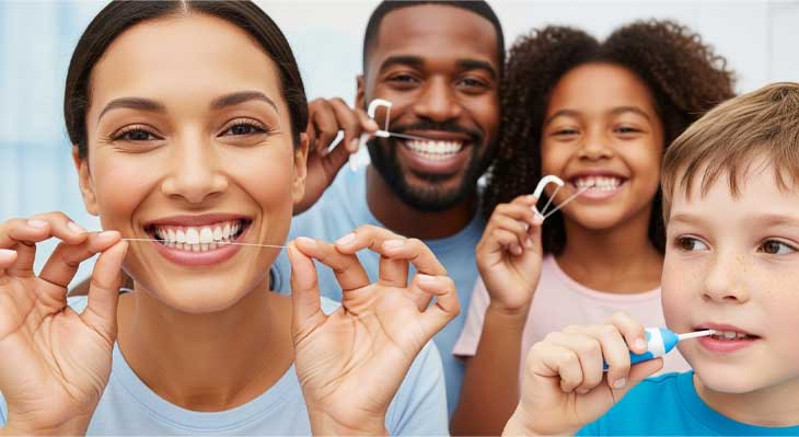 نخ دندان کشیدن