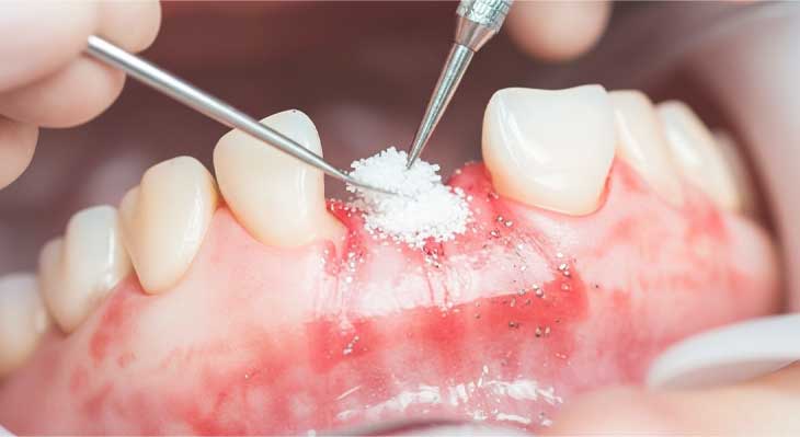 پیوند استخوان در ایمپلنت دندان