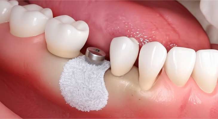 پیوند استخوان در ایمپلنت دندان