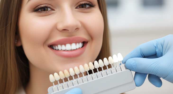 بهترین رنگ کامپوزیت دندان