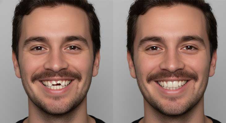 شکستن کامپوزیت دندان