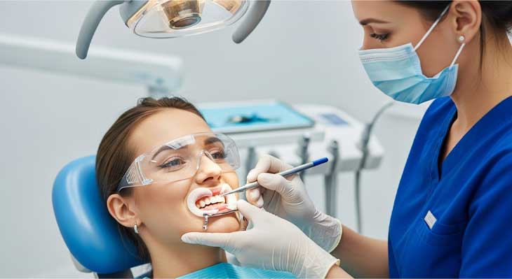 سفید کردن کامپوزیت دندان