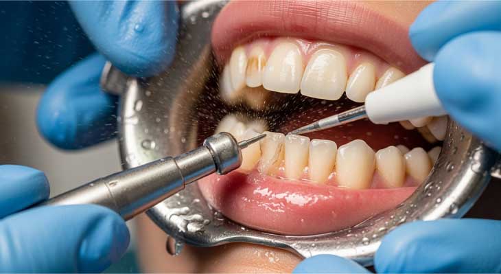 برداشتن لمینت دندان