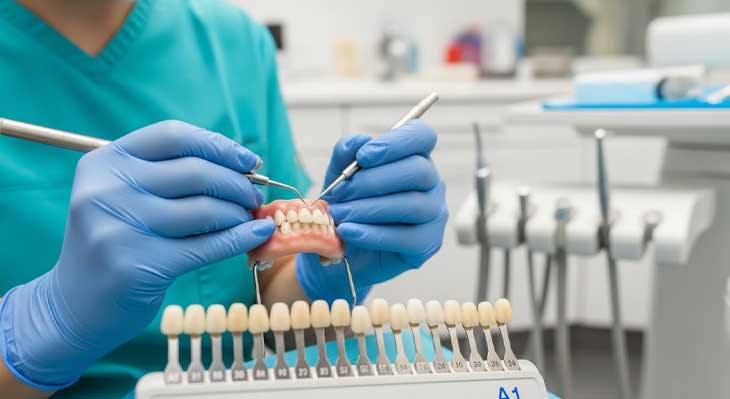 بهترین رنگ کامپوزیت دندان