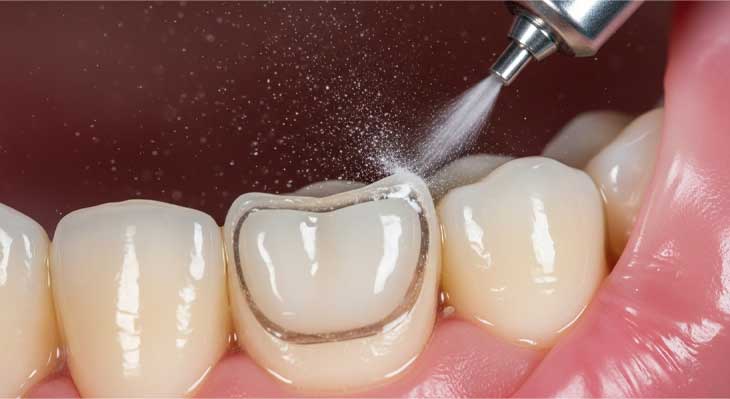 برداشتن لمینت دندان