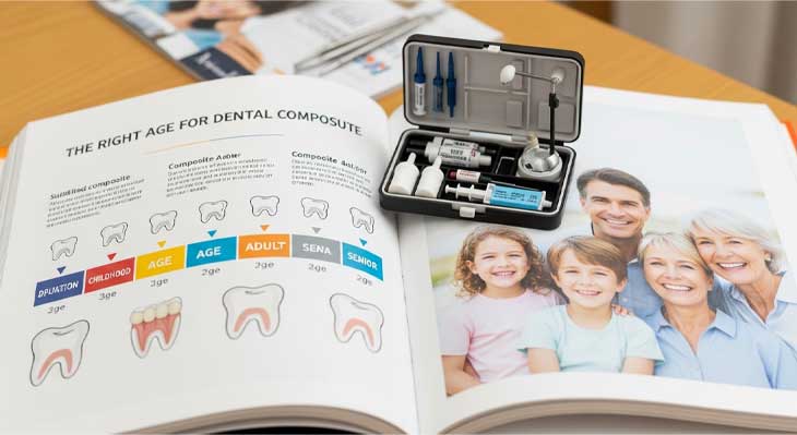 سن مناسب برای کامپوزیت دندان