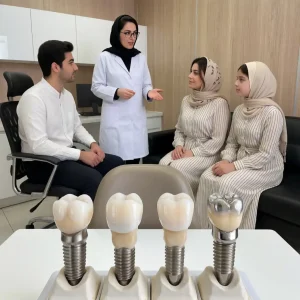دوام و طول عمر روکش ایمپلنت